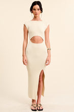 Load image into Gallery viewer, Mela Bodycon Dress Ivory

