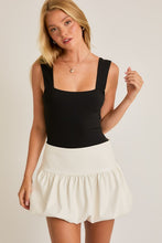 Load image into Gallery viewer, Wide Strap Back Bodysuit- Black
