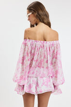 Load image into Gallery viewer, Dense Forest Pink Mini Romper
