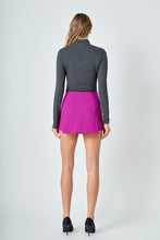 Load image into Gallery viewer, Bright Magenta Asymmetrical Skort
