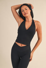 Load image into Gallery viewer, Plunge Halter Tank
