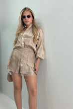 Load image into Gallery viewer, Champagne Satin Set
