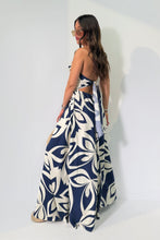 Load image into Gallery viewer, Lara Navy Maxi Dress
