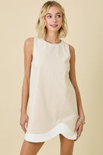Load image into Gallery viewer, Kendra Linen Scallop Dress
