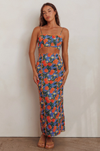 Load image into Gallery viewer, Citrus Scallop Trim Crop Top
