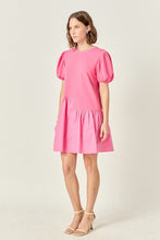 Load image into Gallery viewer, SS Pink Mini Dress
