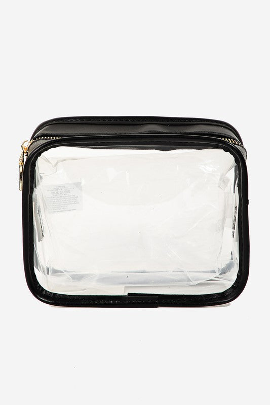 Clear Strap Crossbody Bag