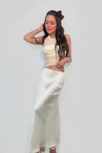 Load image into Gallery viewer, Amina Halter Dress- Ecru
