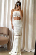 Load image into Gallery viewer, Sand Crochet Skirt Set
