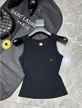 Load image into Gallery viewer, Schia Gold Hardware Tank- Black
