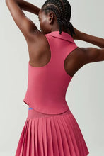 Load image into Gallery viewer, Neck Ribbed Active Top Sports Bra
