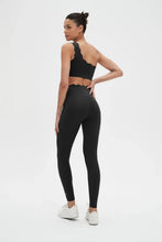 Load image into Gallery viewer, Helena Scalloped One Shoulder Sports Bra
