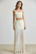 Load image into Gallery viewer, Alessia Fringe Skirt Set
