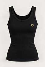 Load image into Gallery viewer, Schia Gold Hardware Tank- Black
