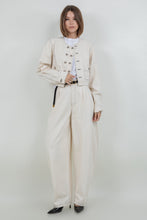 Load image into Gallery viewer, Oatmeal Barrel Leg Pants
