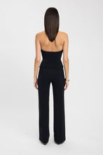 Load image into Gallery viewer, Black Corset Halter Top

