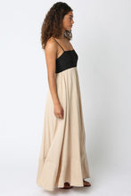 Load image into Gallery viewer, Greta Maxi Dress- Black Khaki
