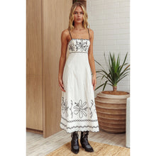 Load image into Gallery viewer, Western Vibe Floral Maxi Dress
