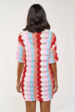 Load image into Gallery viewer, Multi Crochet Tunic Dress
