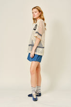 Load image into Gallery viewer, Oversized Lace + Crochet Knit Top
