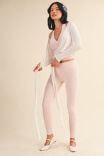 Load image into Gallery viewer, Long Sleeve V Neck Wrap Top
