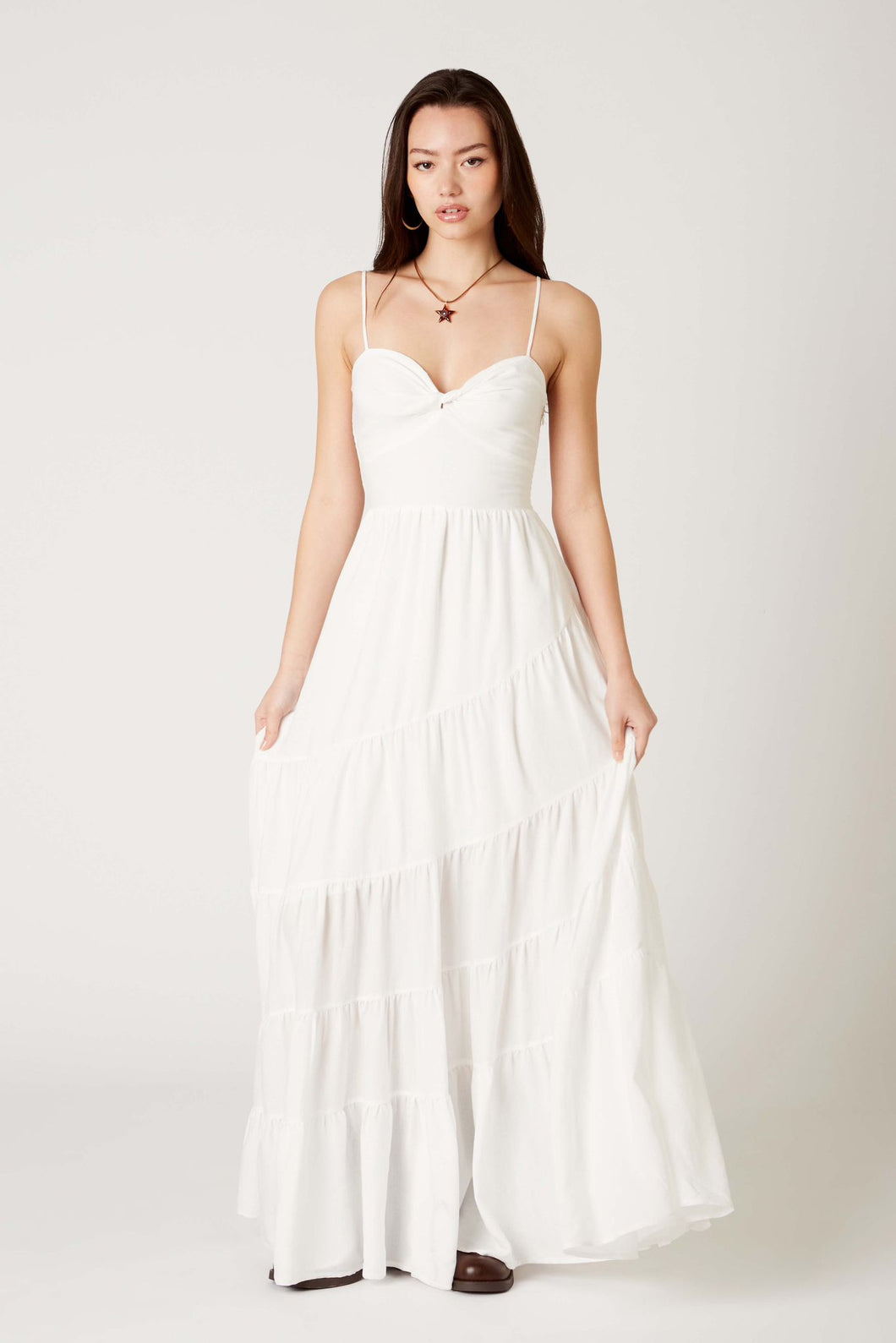 Beah Maxi Dress- White