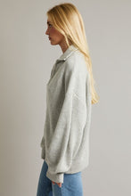 Load image into Gallery viewer, Grey Oversized Sweater Cardigan
