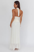 Load image into Gallery viewer, Siren Seashell Drape Maxi Dress
