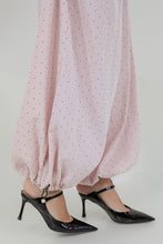 Load image into Gallery viewer, Light Pink Polka Dots Balloon Pants
