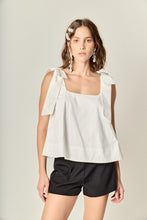 Load image into Gallery viewer, Bow Sleeveless Top
