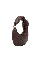 Load image into Gallery viewer, Brigitte Espresso Woven Charm Bag
