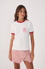 Load image into Gallery viewer, Off-White Embroidered Short Sleeve T-shirt
