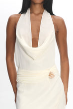 Load image into Gallery viewer, Siren Seashell Drape Maxi Dress
