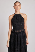Load image into Gallery viewer, Chiffon Shimmer Sequin Maxi Skirt
