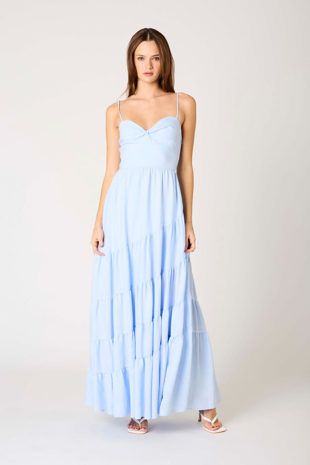 Beah Maxi Dress-Light Blue