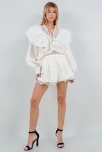 Load image into Gallery viewer, Ruffled Organza Blouse
