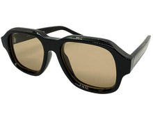 Load image into Gallery viewer, Black |Brown Aviator Retro Sunglasses
