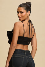 Load image into Gallery viewer, Orchid Black Top
