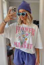 Load image into Gallery viewer, Flower Market Graphic Tee
