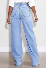Load image into Gallery viewer, Wide Leg Denim Pant- Light Wash
