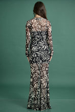 Load image into Gallery viewer, Noir Illusion Mesh Maxi Dress
