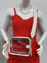 Load image into Gallery viewer, Clear Strap Crossbody Bag
