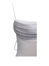 Load image into Gallery viewer, Silver Backless Maxi Dress
