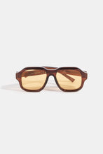 Load image into Gallery viewer, Black |Brown Aviator Retro Sunglasses
