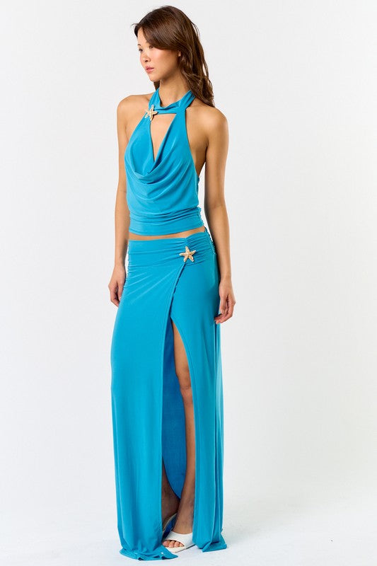 Oceara Maxi Skirt Set