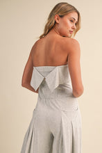 Load image into Gallery viewer, Aria Grey Barrel Jumpsuit
