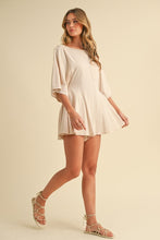 Load image into Gallery viewer, Cream Flare Romper
