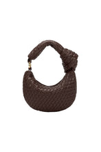 Load image into Gallery viewer, Brigitte Espresso Woven Charm Bag
