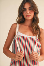 Load image into Gallery viewer, The Americana Overalls Playsuit
