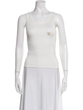 Load image into Gallery viewer, Schia Gold Hardware Tank-White
